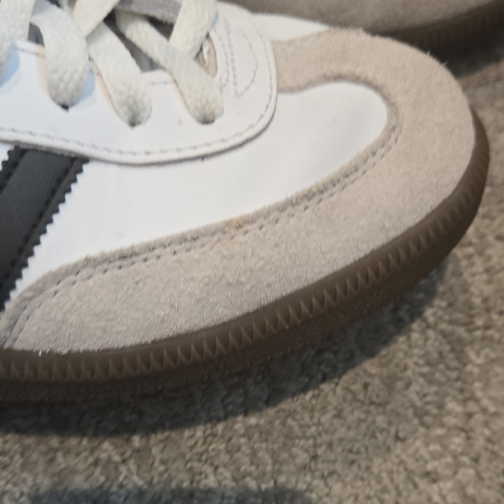 Adidas Samba White and Black Trainers Size 8 - Picture 9 of 16